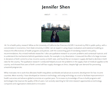 Tablet Screenshot of jenshen.org